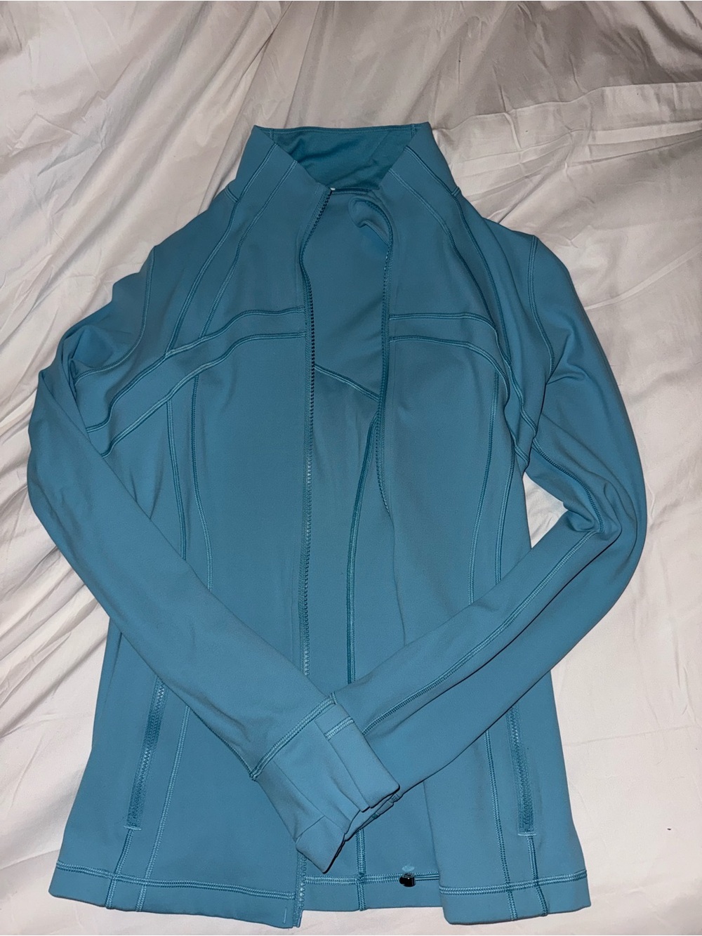Lululemon Nulu Define Jacket in Washed Blue